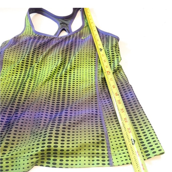 Nike Dri Fit Victory is Mine Racerback Training Race Run Tank Built in bra XL - Picture 2 of 4